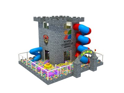 Equipo de juegos infantiles de primera calidad para interiores KP-160527